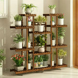 Kori Nest 11-Tier Wooden Plant Stand